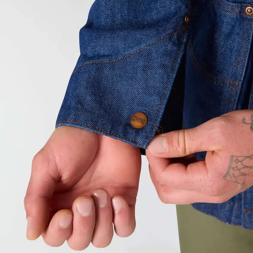 Erkek Crafted Serisi Denim Chore Coat