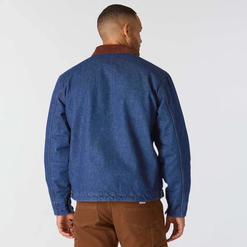 Erkek Crafted Serisi Denim Sherpa Astarlı Chore Coat