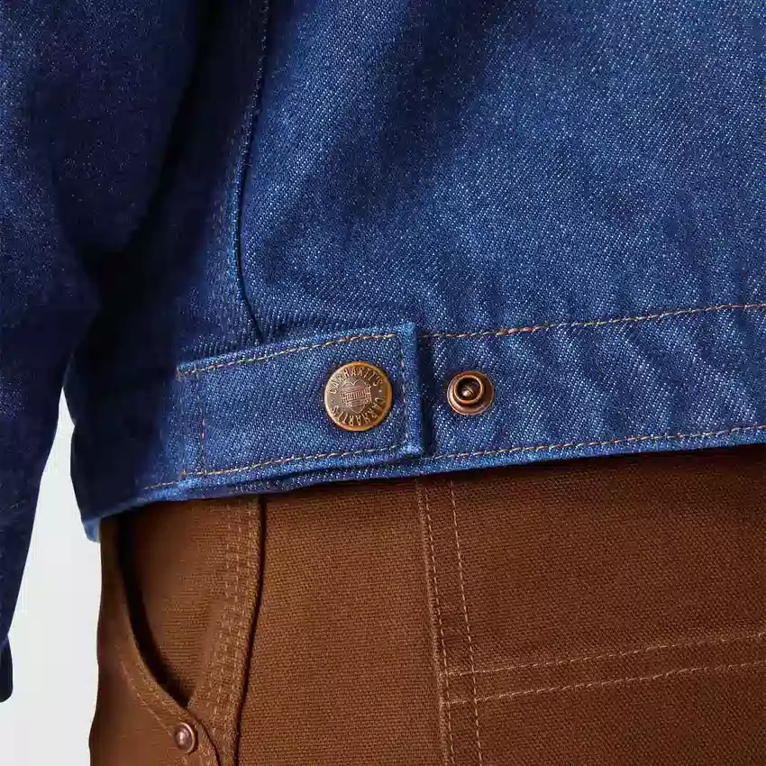 Erkek Crafted Serisi Denim Sherpa Astarlı Chore Coat