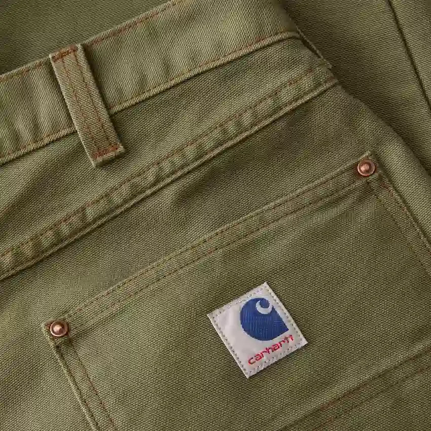 Erkek Crafted Serisi Rahat Kesim Düz Paça Ördek Rengi İş Pantolonu