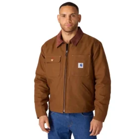 Erkek Crafted Serisi Ördek Kumaşlı Sherpa Astarlı Chore Coat
