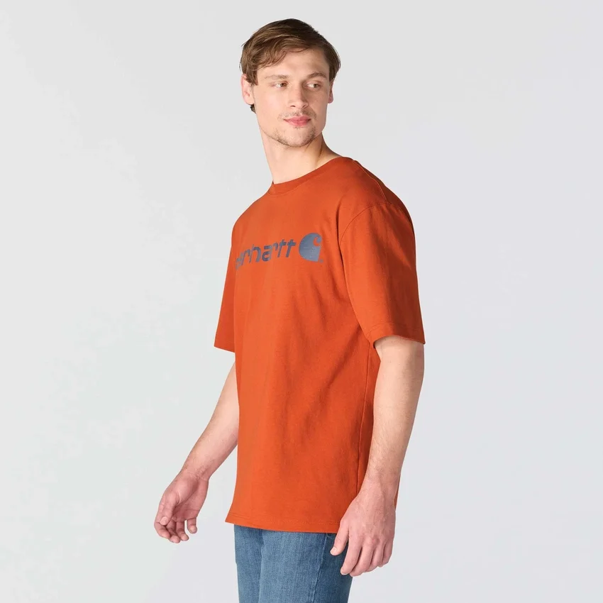 Erkek Dearborn Bol Kesim Ağır Pamuklu Logo Gömlek