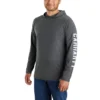 Erkek Force Gevşek Kesim Nem Emici Logolu Kapüşonlu Sweatshirt