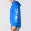 Erkek Force Gevşek Kesim Nem Emici Logolu Kapüşonlu Sweatshirt