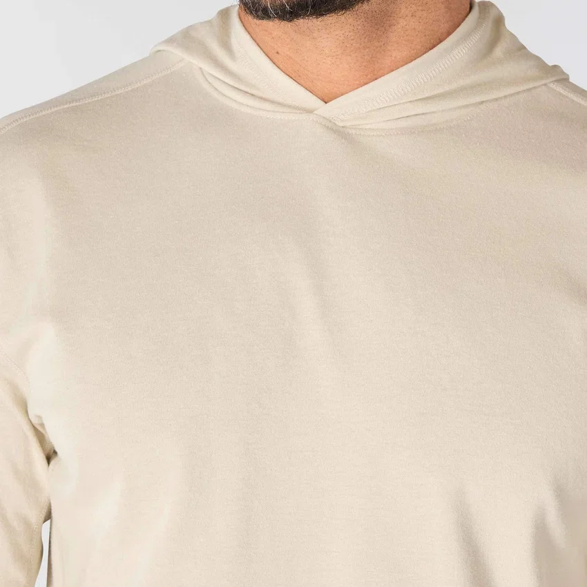 Erkek Force Gevşek Kesim Nem Emici Logolu Kapüşonlu Sweatshirt