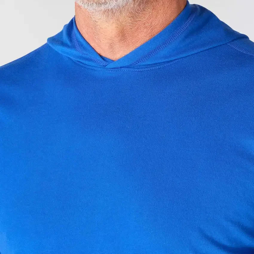 Erkek Force Gevşek Kesim Nem Emici Logolu Kapüşonlu Sweatshirt