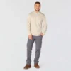 Erkek Force Gevşek Kesim Nem Emici Logolu Kapüşonlu Sweatshirt