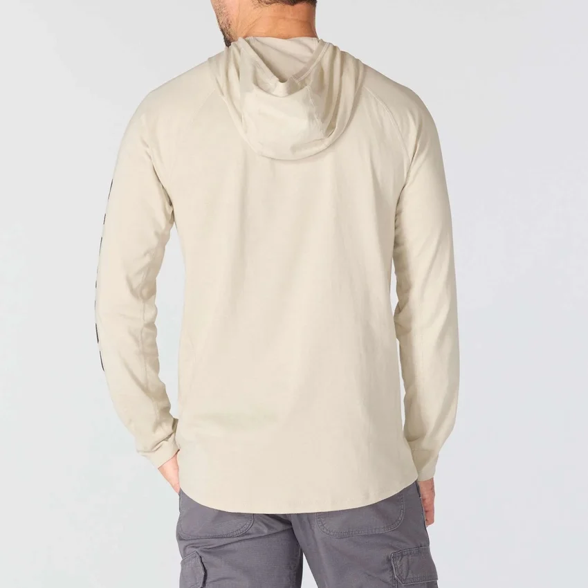 Erkek Force Gevşek Kesim Nem Emici Logolu Kapüşonlu Sweatshirt