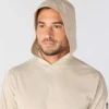 Erkek Force Gevşek Kesim Nem Emici Logolu Kapüşonlu Sweatshirt