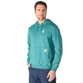 Erkek Force Nem Emici Logolu Kapüşonlu Sweatshirt