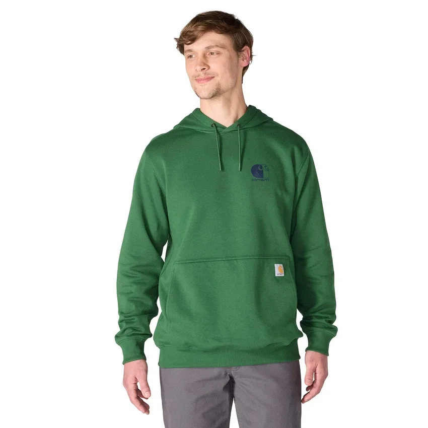 Erkek Force Nem Emici Logolu Kapüşonlu Sweatshirt