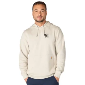 Erkek Force Nem Emici Logolu Kapüşonlu Sweatshirt