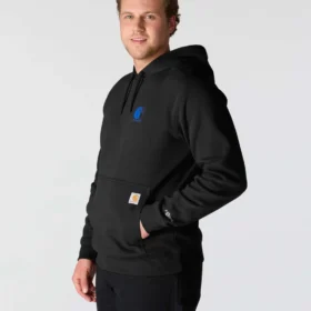 Erkek Force Nem Emici Logolu Kapüşonlu Sweatshirt