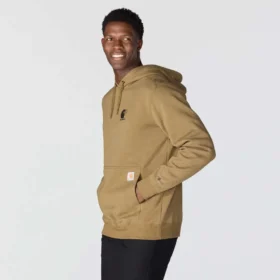 Erkek Force Nem Emici Logolu Kapüşonlu Sweatshirt