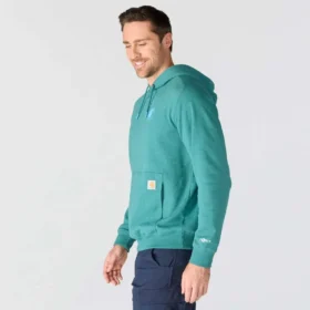 Erkek Force Nem Emici Logolu Kapüşonlu Sweatshirt