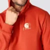 Erkek Force Nem Emici Logolu Kapüşonlu Sweatshirt