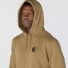 Erkek Force Nem Emici Logolu Kapüşonlu Sweatshirt