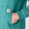 Erkek Force Nem Emici Logolu Kapüşonlu Sweatshirt