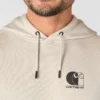 Erkek Force Nem Emici Logolu Kapüşonlu Sweatshirt