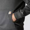 Erkek Force Nem Emici Logolu Kapüşonlu Sweatshirt
