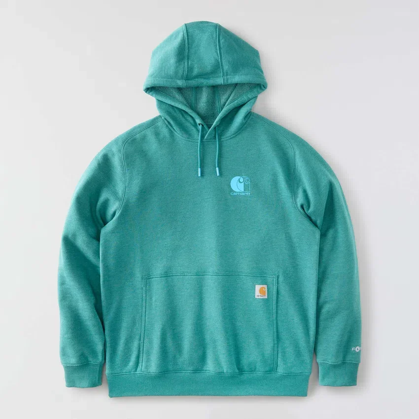 Erkek Force Nem Emici Logolu Kapüşonlu Sweatshirt