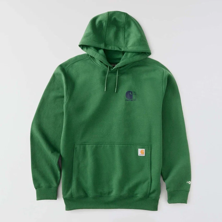 Erkek Force Nem Emici Logolu Kapüşonlu Sweatshirt