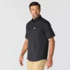 Erkek Force Sun Defender™ Chambray Bol Kesim Kısa Kolluklu Gömlek - Güneş Koruyucu Gömlekler