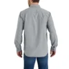 Erkek Force Sun Defender™ Chambray Bol Kesim Uzun Kolluklu Gömlek - Güneş Koruyucu Gömlekler