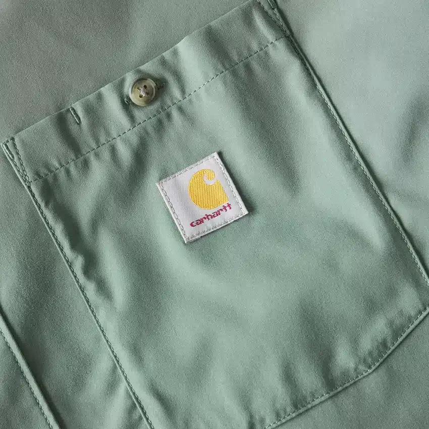 Erkek Force Sun Defender™ Dokuma Bol Kesim Kısa Kolluklu Gömlek - Güneş Koruyucu Gömlekler