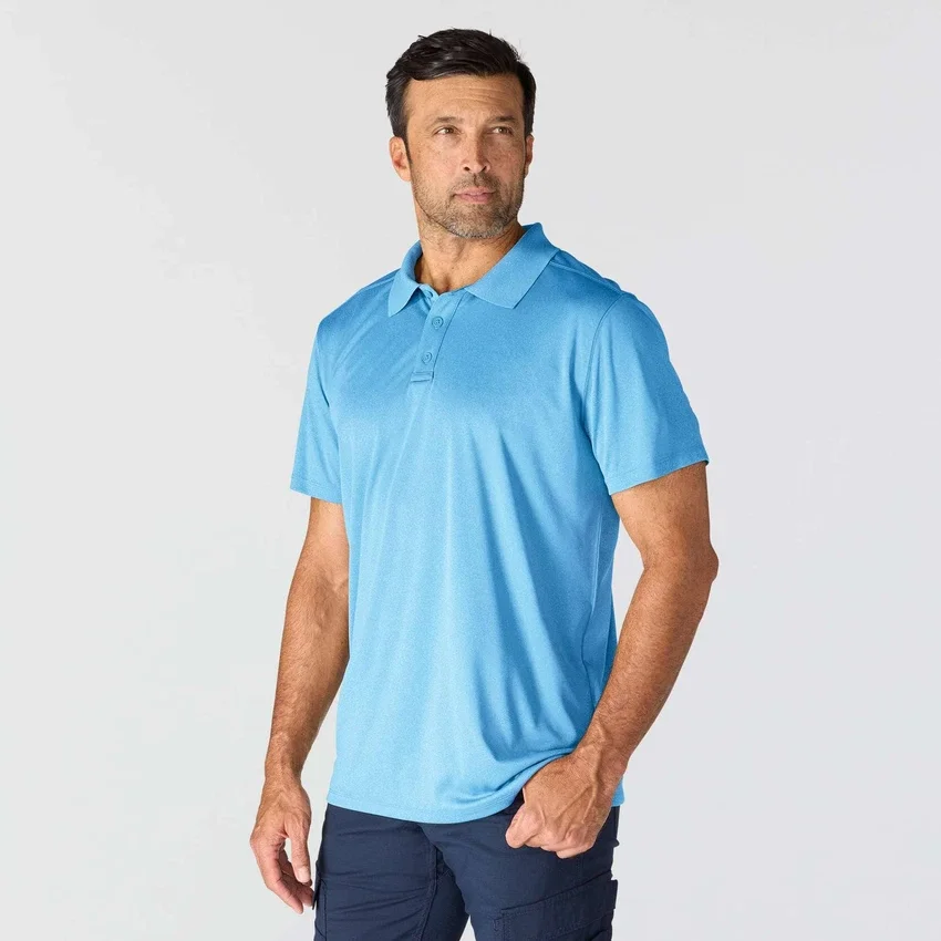 Erkek Force Sun Defender™ Gevşek Kesim Logolu Polo Gömlek - Güneş Koruyucu Gömlekler
