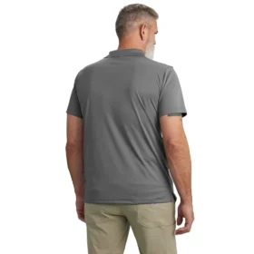 Erkek Force Sun Defender™ Gevşek Kesim Logolu Polo Gömlek – Güneş Koruyucu Gömlekler