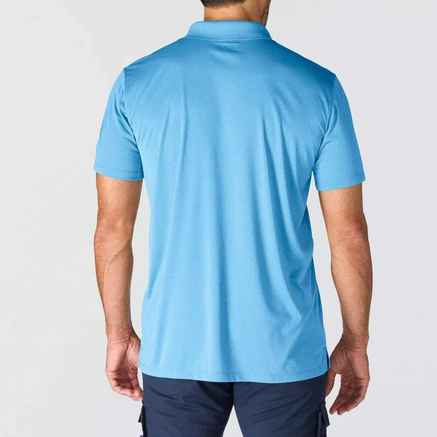 Erkek Force Sun Defender™ Gevşek Kesim Logolu Polo Gömlek - Güneş Koruyucu Gömlekler