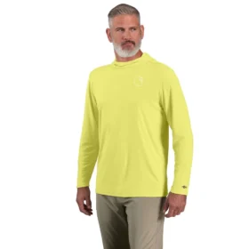 Erkek Force Sun Defender UPF 50+ Hafif Uzun Kolluklu Nem Emici Kapüşonlu Sweatshirt - Güneş Koruyucu Kapüşonlu Sweatshirtler