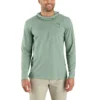 Erkek Force Sun Defender UPF 50+ Hafif Uzun Kolluklu Nem Emici Kapüşonlu Sweatshirt - Güneş Koruyucu Kapüşonlu Sweatshirtler