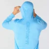 Erkek Force Sun Defender UPF 50+ Hafif Uzun Kolluklu Nem Emici Kapüşonlu Sweatshirt - Güneş Koruyucu Kapüşonlu Sweatshirtler