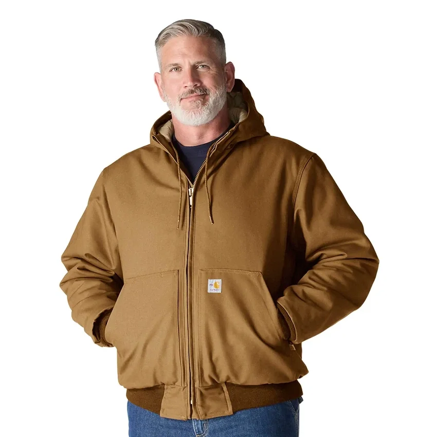 Erkek Fr Bol Kesim Duck Yalıtımlı Active Jacket - Alev Dirençli Ceketler