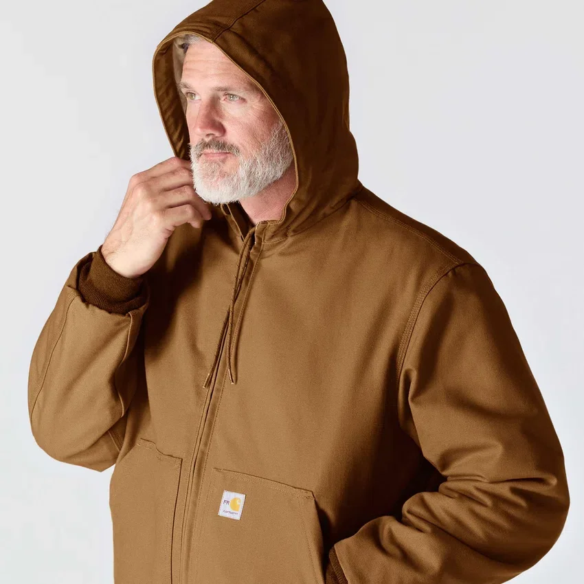 Erkek Fr Bol Kesim Duck Yalıtımlı Active Jacket - Alev Dirençli Ceketler