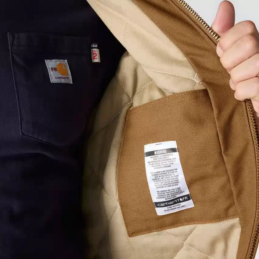 Erkek Fr Bol Kesim Duck Yalıtımlı Active Jacket - Alev Dirençli Ceketler
