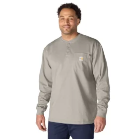 Erkek Fr Force Dearborn Bol Kesim Uzun Kolluklu Henley