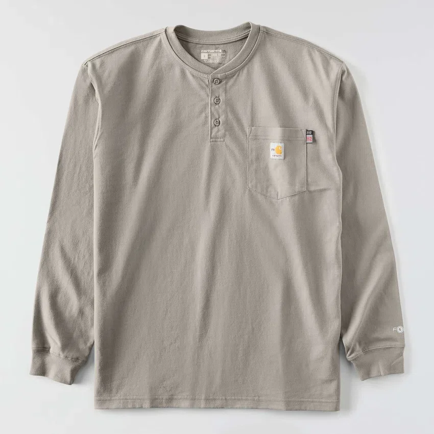 Erkek Fr Force Dearborn Bol Kesim Uzun Kolluklu Henley
