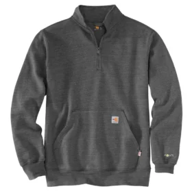 Erkek FR Force Marquette Çeyrek Fermuarlı Sweatshirt - Alev Dirençli Sweatshirt'ler