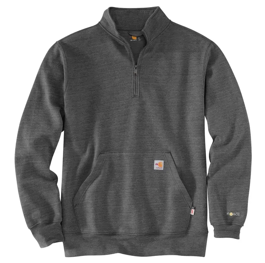 Erkek FR Force Marquette Çeyrek Fermuarlı Sweatshirt - Alev Dirençli Sweatshirt'ler