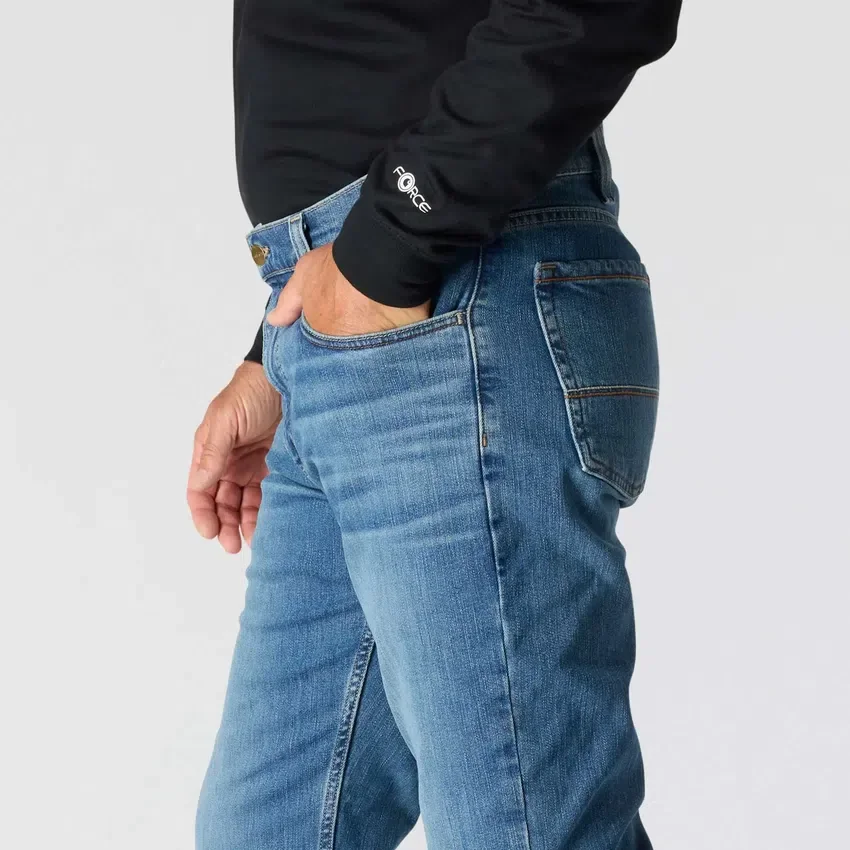 Erkek FR Geniş Kesim Düz Paça Rugged Flex™ Kot - Alev Dirençli Kot