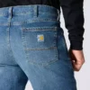 Erkek FR Geniş Kesim Düz Paça Rugged Flex™ Kot - Alev Dirençli Kot