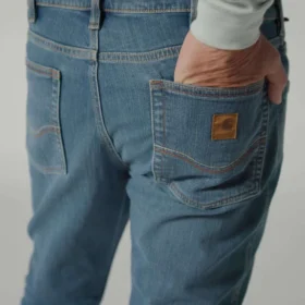 Erkek FR Gevşek Kesim Bootcut Rugged Flex Ateşe Dayanıklı İş Kot Pantolonu