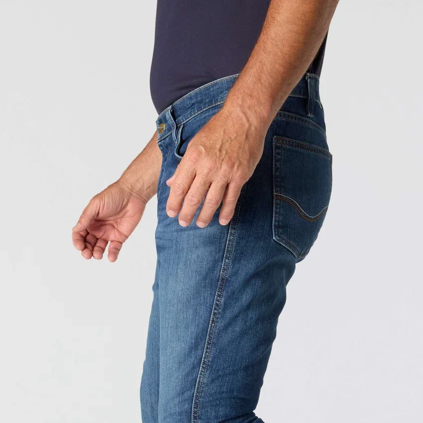 Erkek FR Gevşek Kesim Bootcut Rugged Flex Ateşe Dayanıklı İş Kot Pantolonu