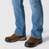 Erkek FR Gevşek Kesim Bootcut Rugged Flex Ateşe Dayanıklı İş Kot Pantolonu