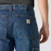 Erkek Geniş Düz Kesim İş Kot Pantolonu