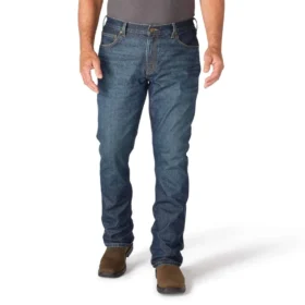 Erkek Geniş Kesim Bootcut Rugged Flex İş Kot Pantolonu