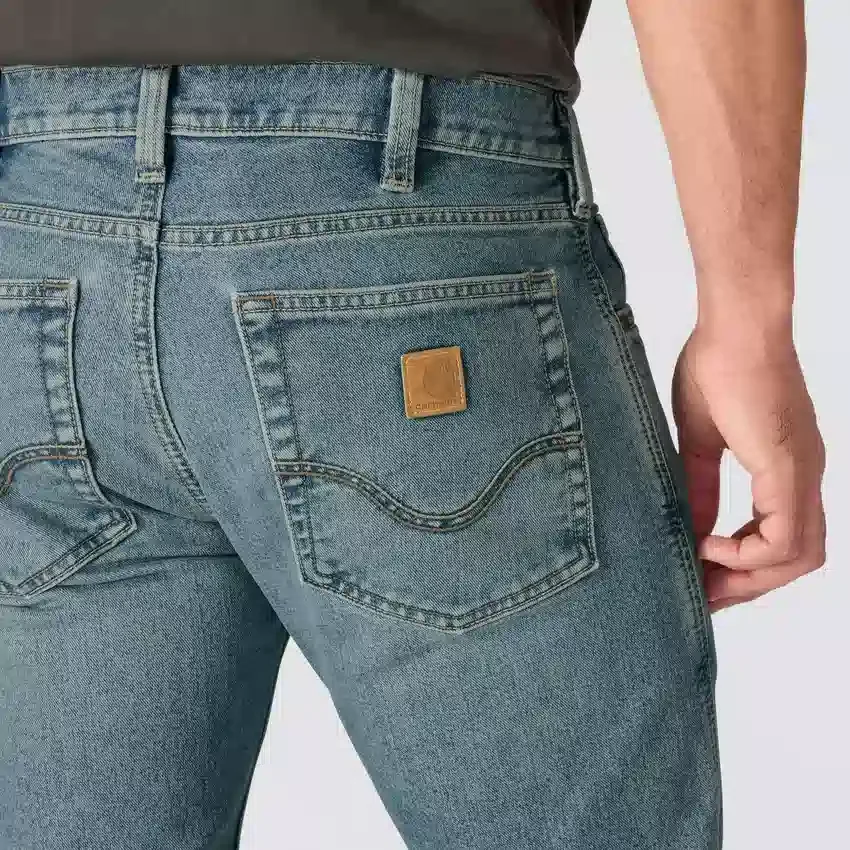 Erkek Geniş Kesim Bootcut Rugged Flex İş Kot Pantolonu